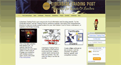 Desktop Screenshot of cyberbasetradingpost.com